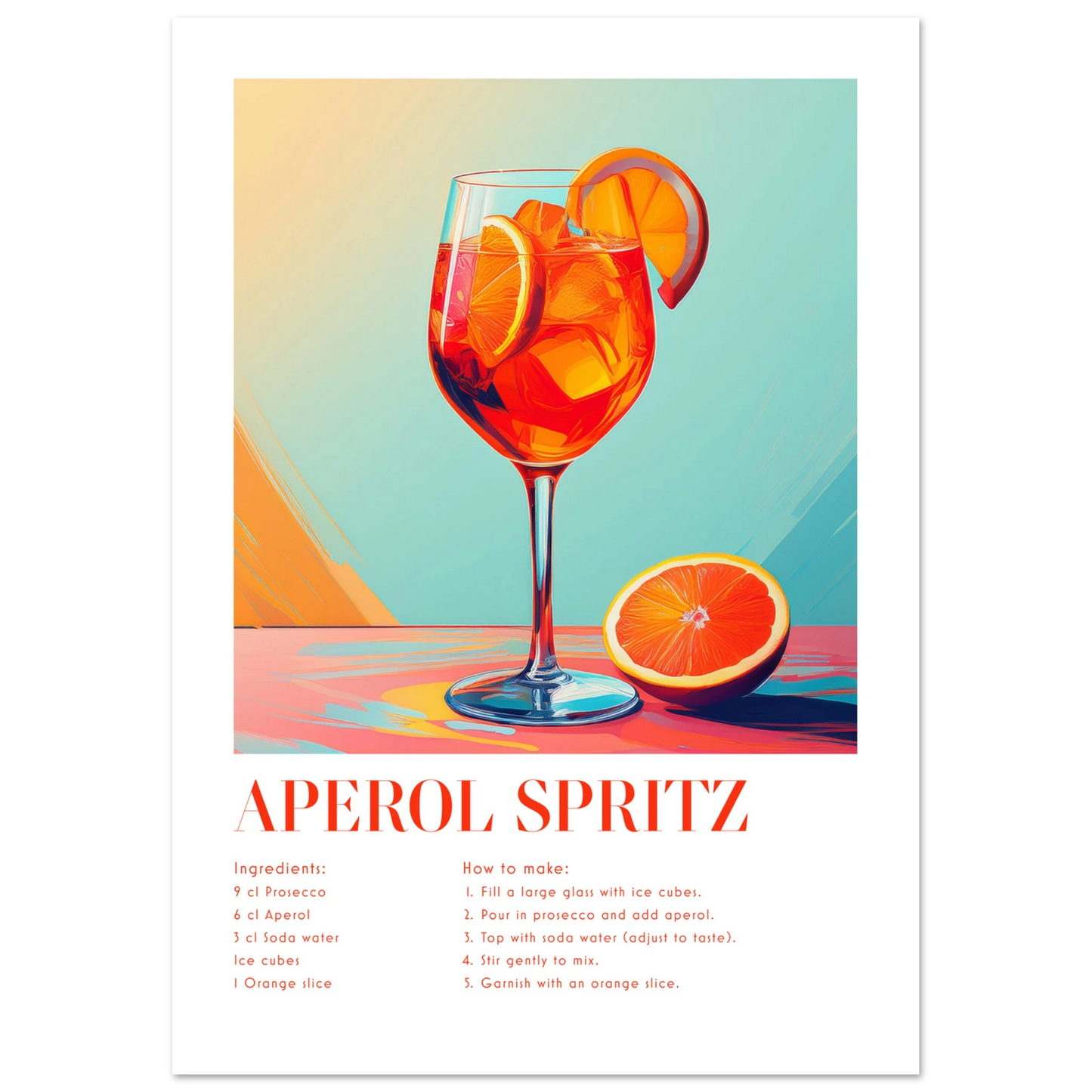 Aperol Spritz - Poster - Arthena