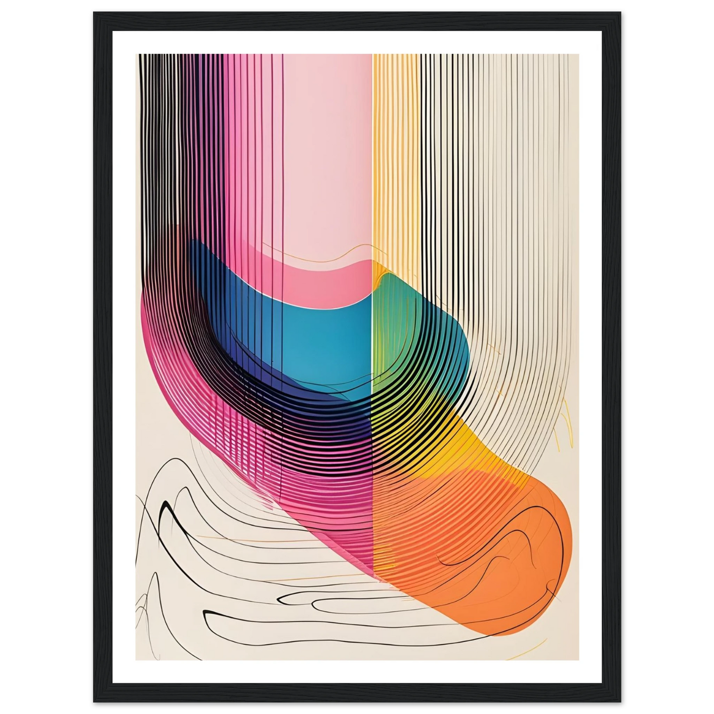 Vibrations of Color - Poster - Arthena