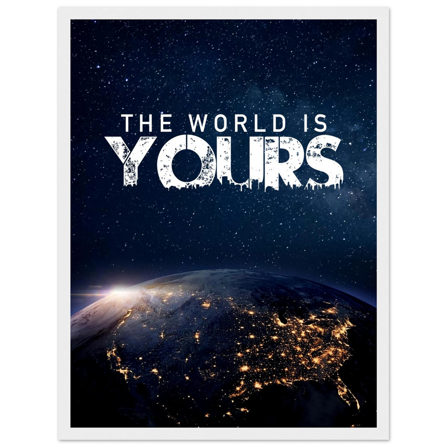 The World Is Yours - Poster - Arthena