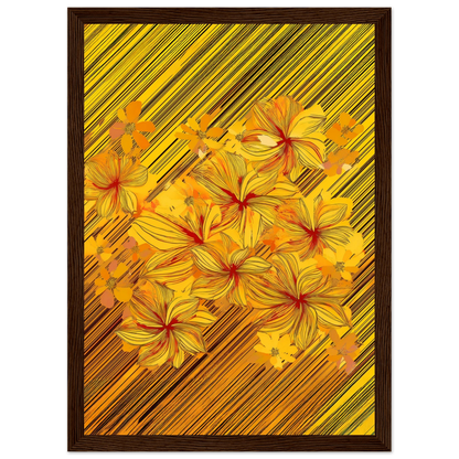 Golden Blossoms - Poster - Arthena