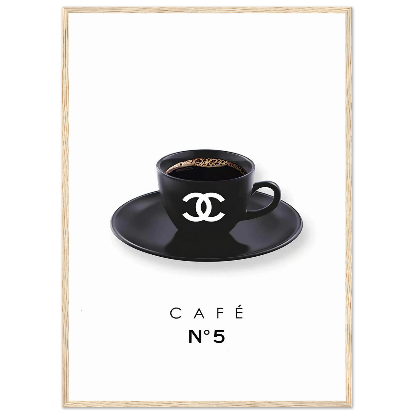Coffee Chanel - Poster - Arthena