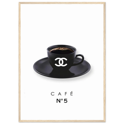 Coffee Chanel - Poster - Arthena
