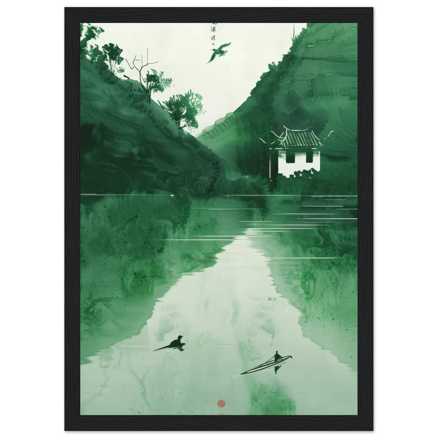 The green mirror - Poster - Arthena