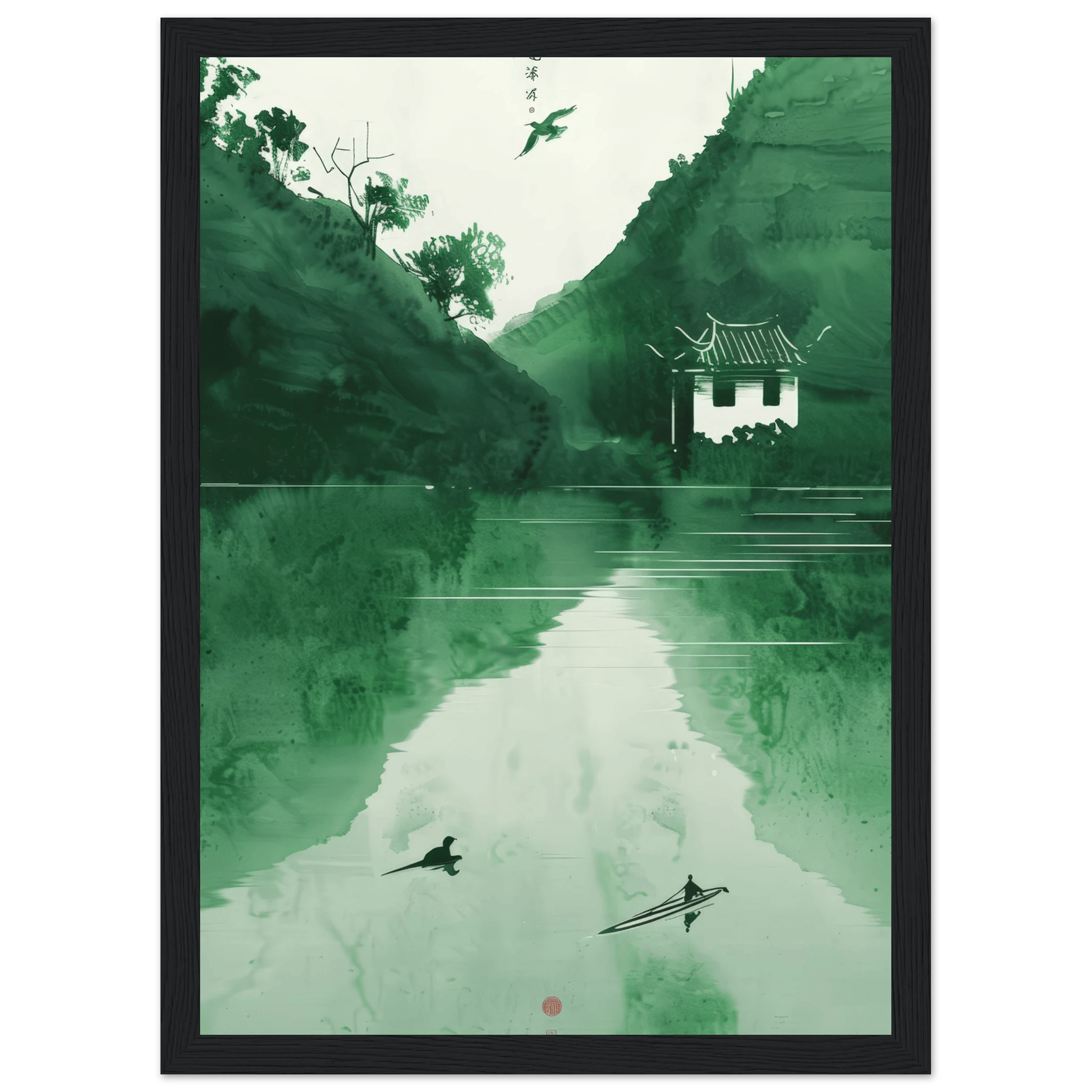 The green mirror - Poster - Arthena
