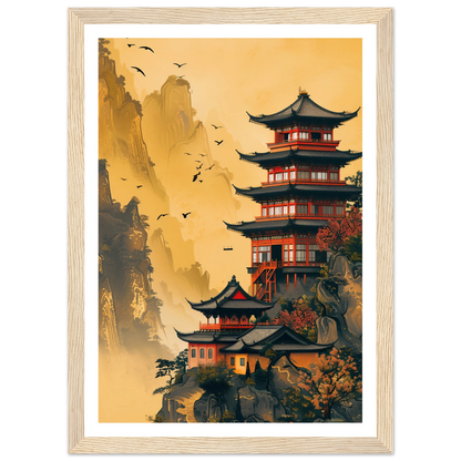 Temple of Tranquility - Poster - Arthena
