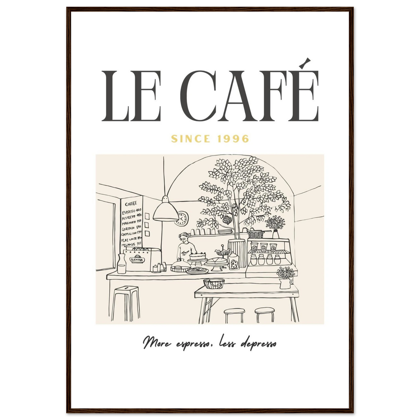 Le Café - Poster - Arthena