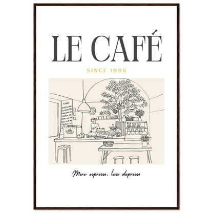 Le Café - Poster - Arthena