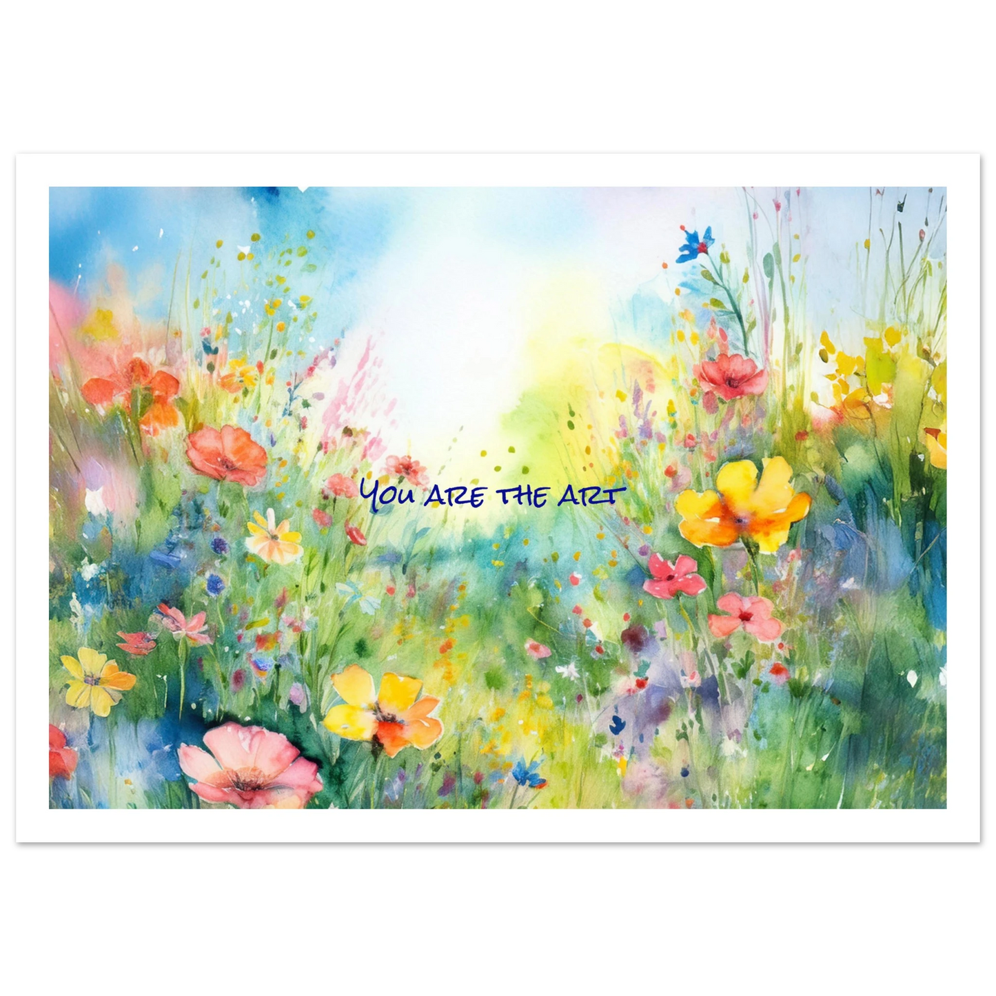 You Are The Art - Poster - Arthena