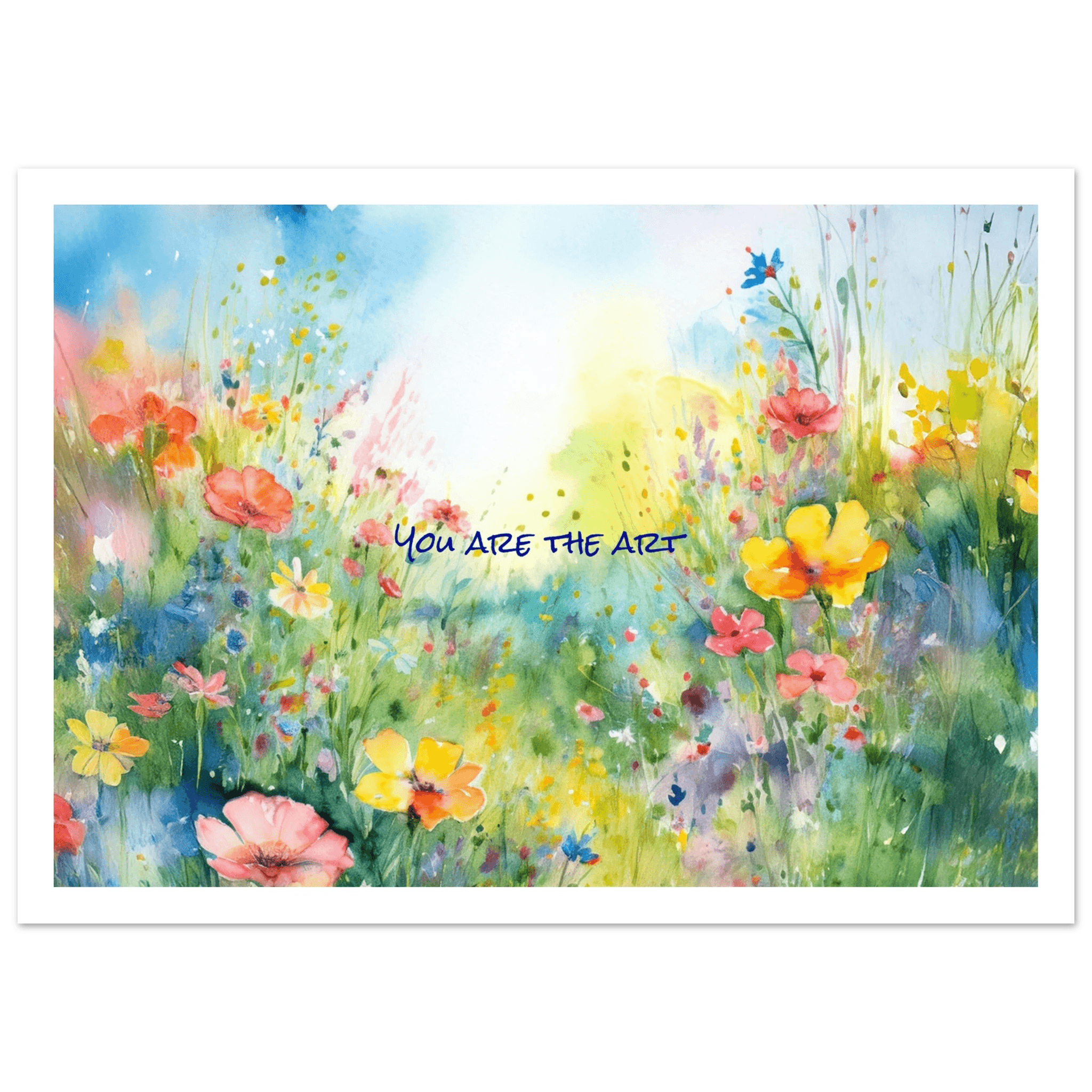 You Are The Art - Poster - Arthena