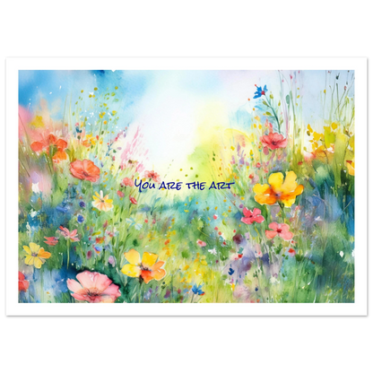 You Are The Art - Poster - Arthena