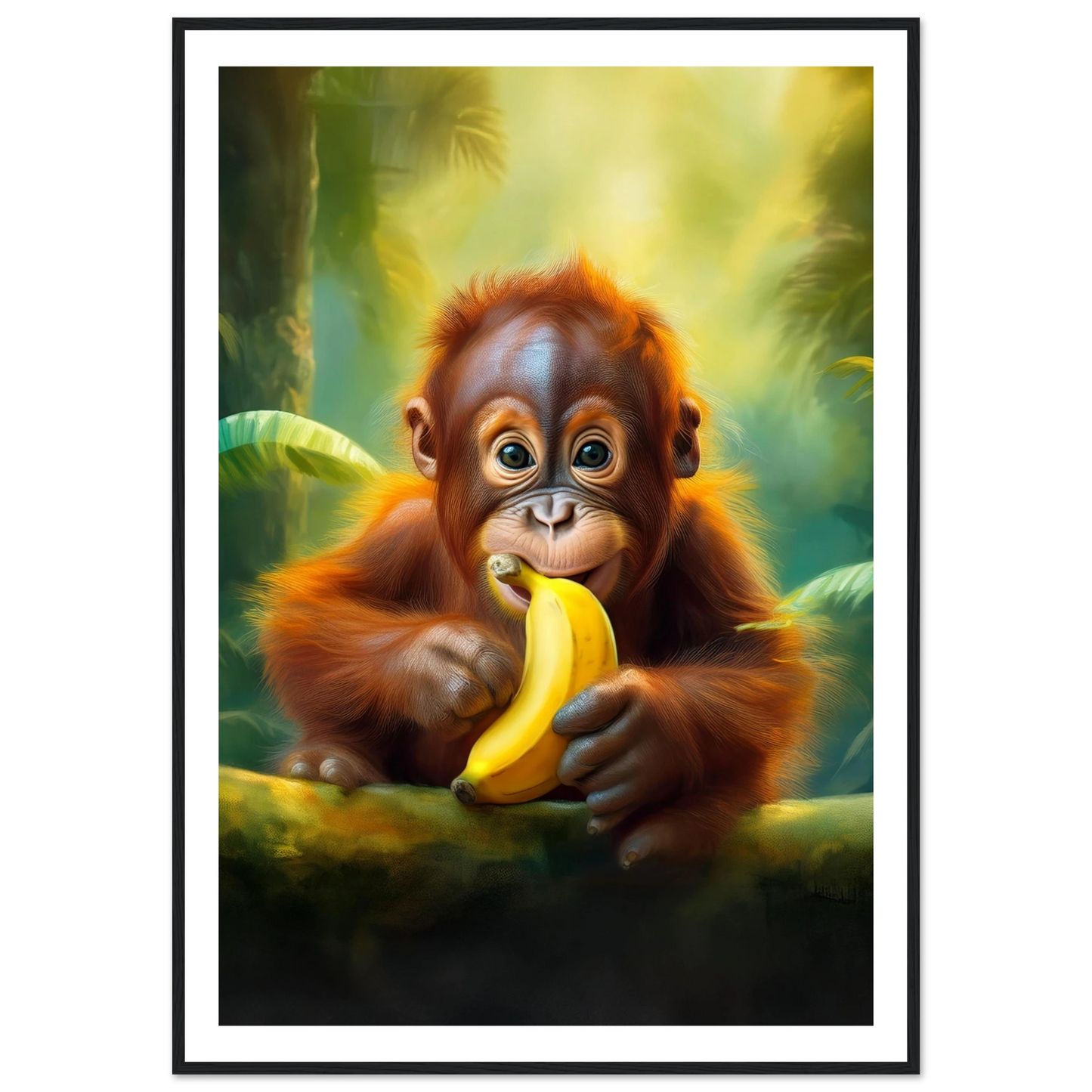 Orangutang Baby - Poster - Arthena