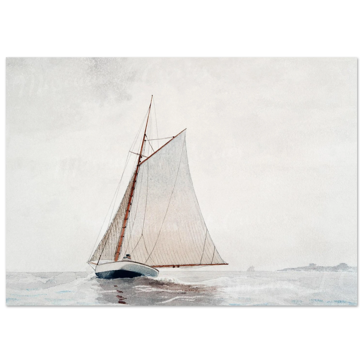 Sailing in the Wind - Poster - Arthena