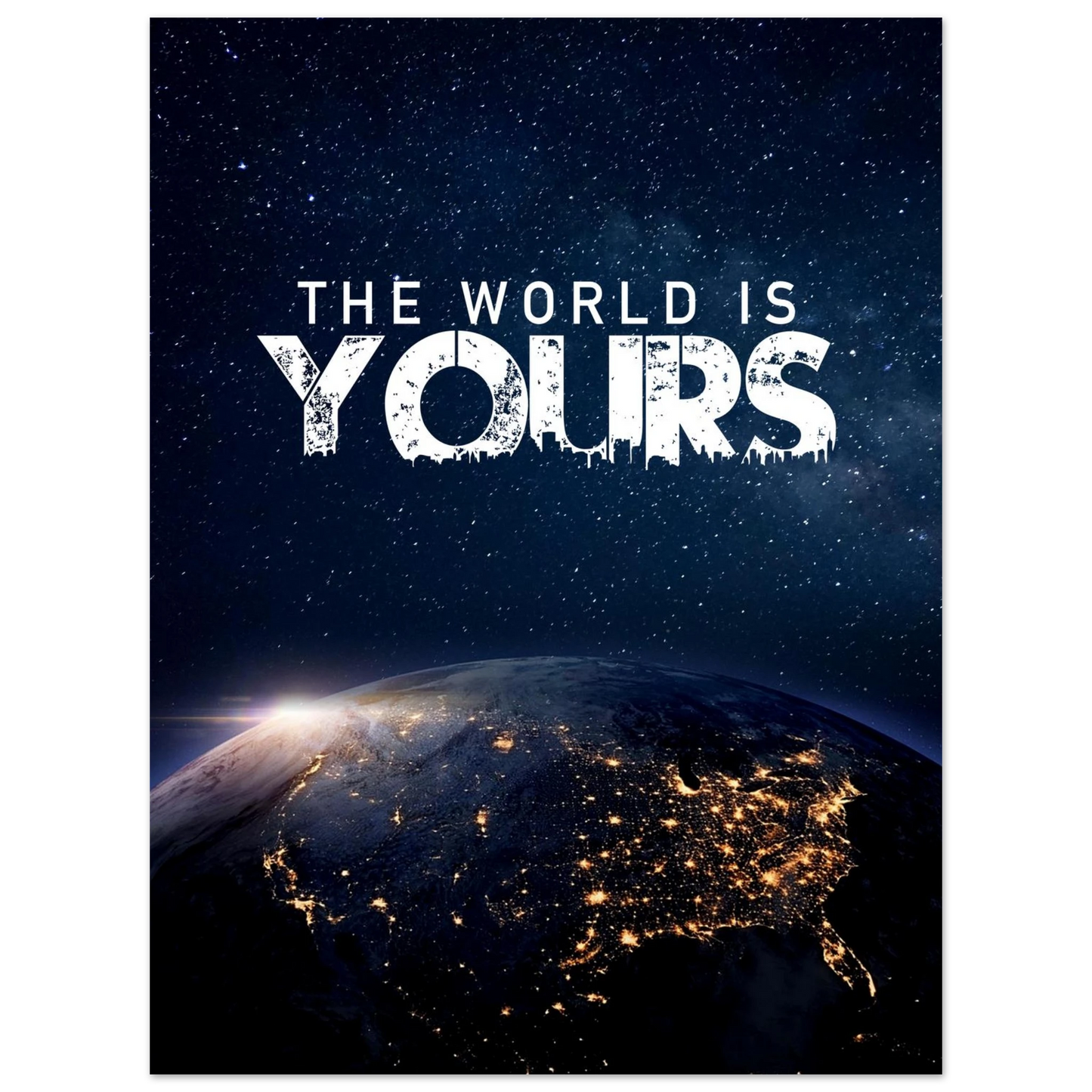 The World Is Yours - Poster - Arthena