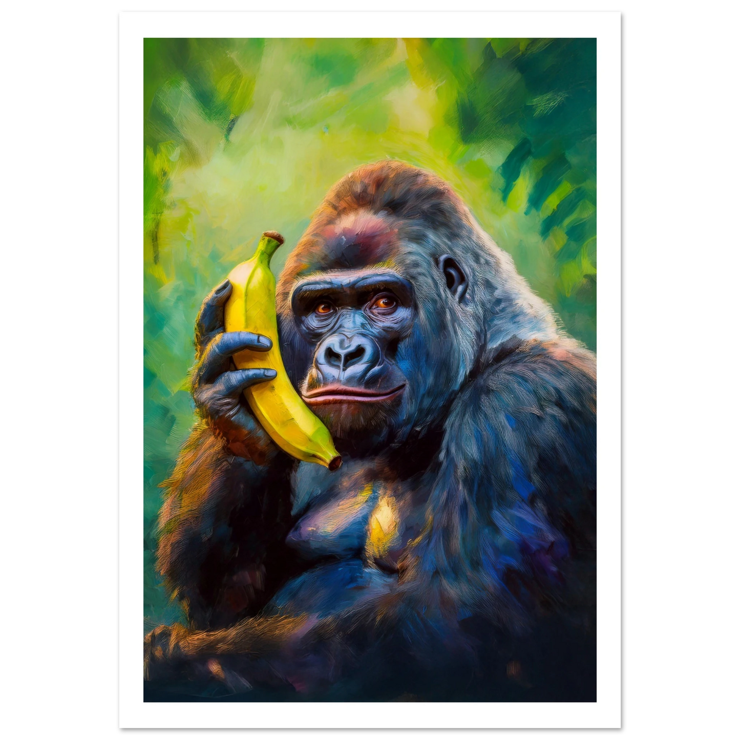Gorilla on the Line - Poster - Arthena