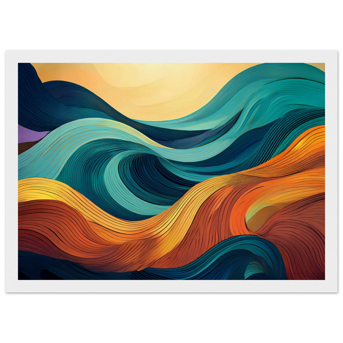 Waves - Poster - Arthena