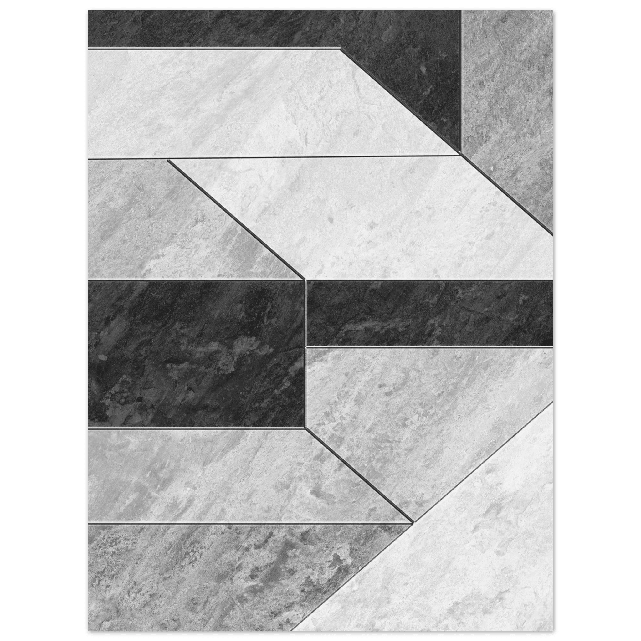 Stone Geometry - Poster - Arthena