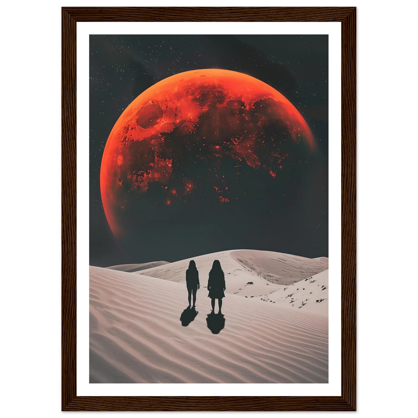 Two Gazes Towards the Unknown - Poster - Arthena