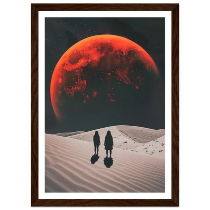 Two Gazes Towards the Unknown - Poster - Arthena