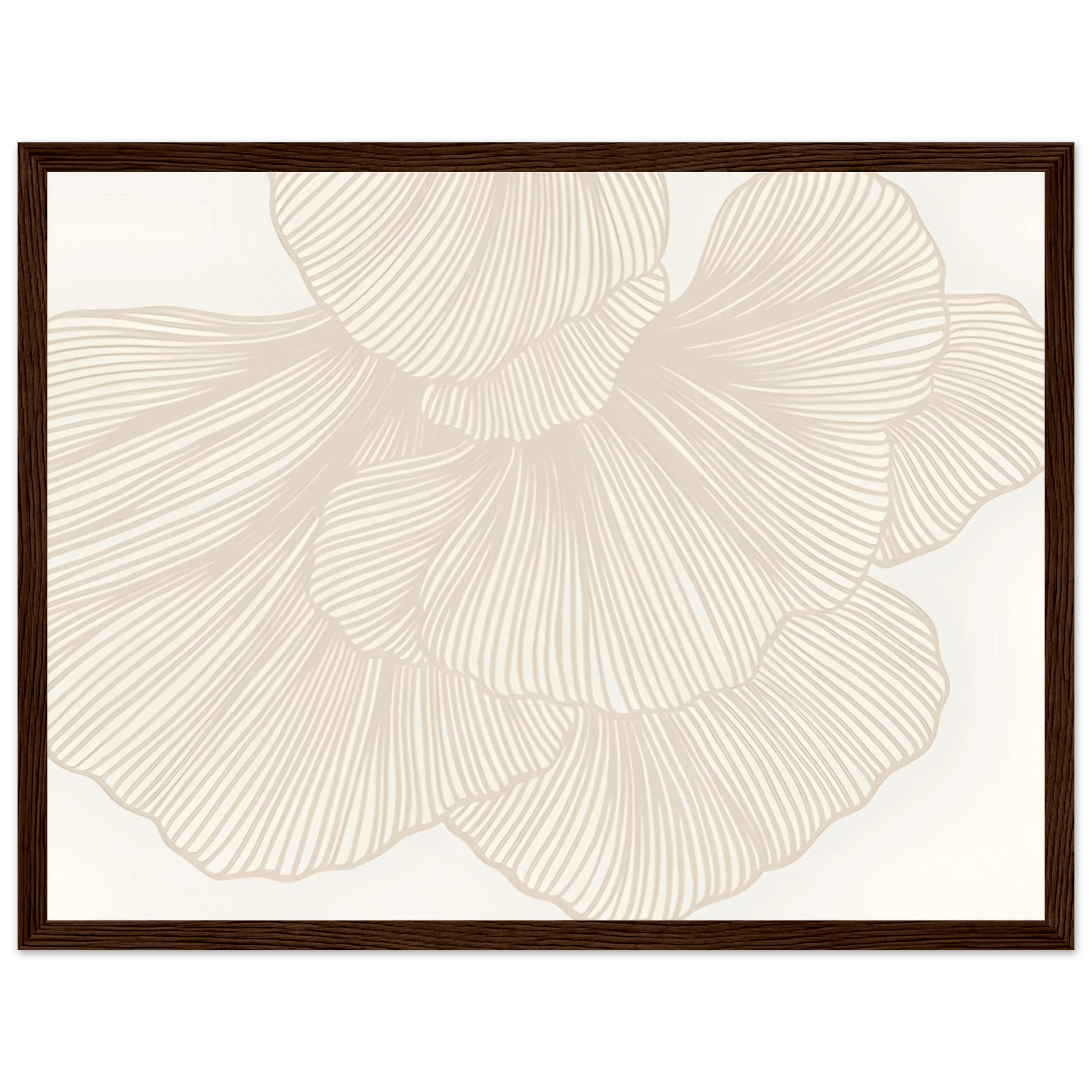 Flower Lines - Poster - Arthena