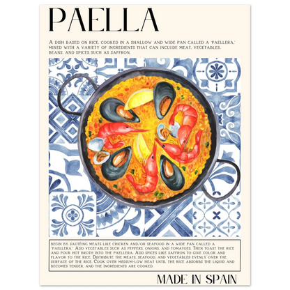 Paella - Poster - Arthena
