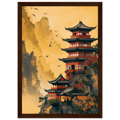 Temple of Tranquility - Poster - Arthena
