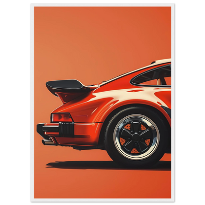Retro Car - Poster - Arthena
