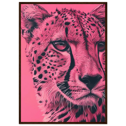 A Pink Cheetah - Poster - Arthena