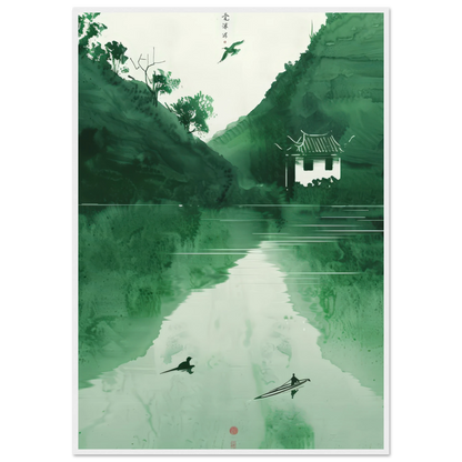 The green mirror - Poster - Arthena