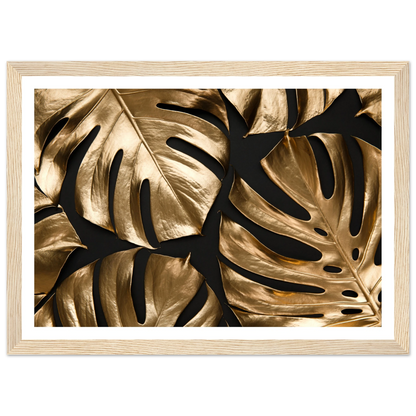 Monstera Luxe - Poster - Arthena