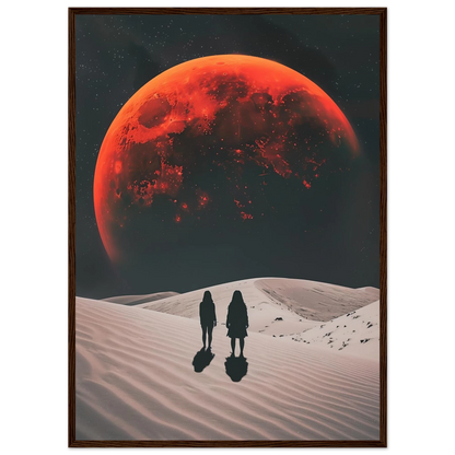 Two Gazes Towards the Unknown - Poster - Arthena