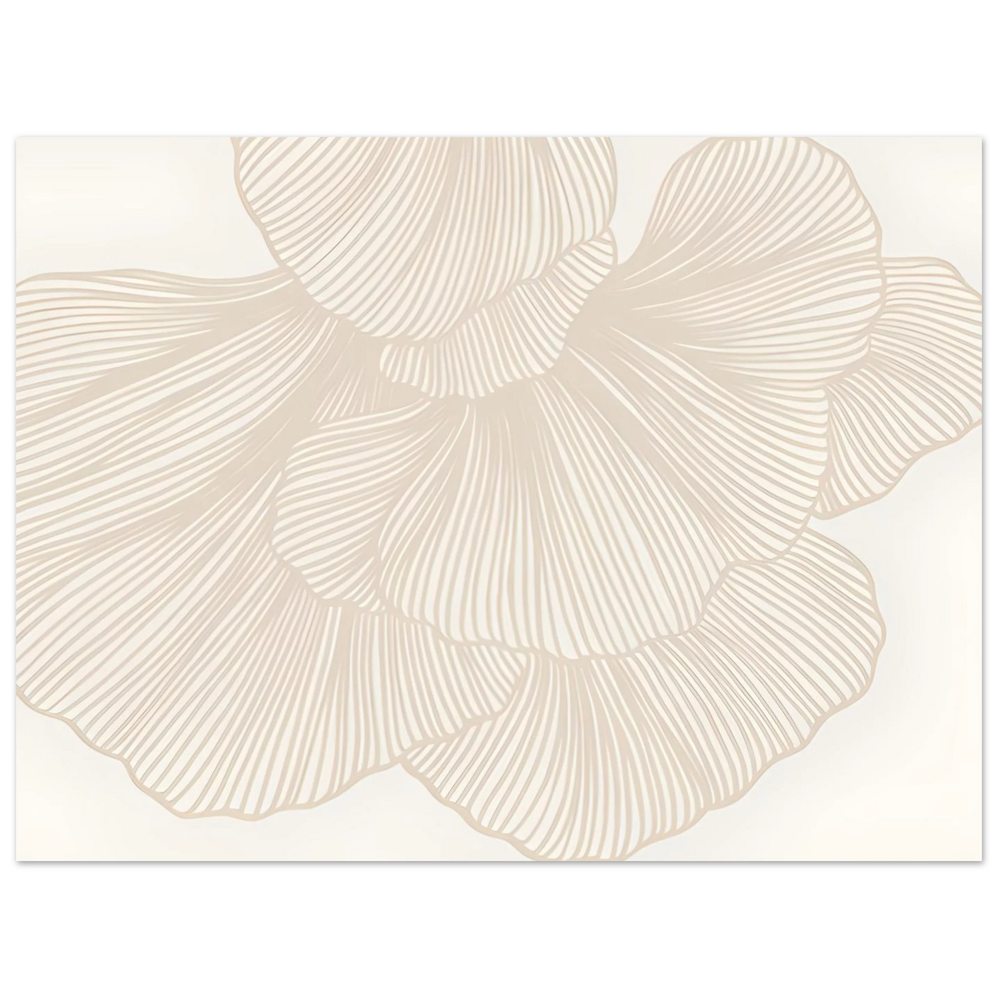 Flower Lines - Poster - Arthena