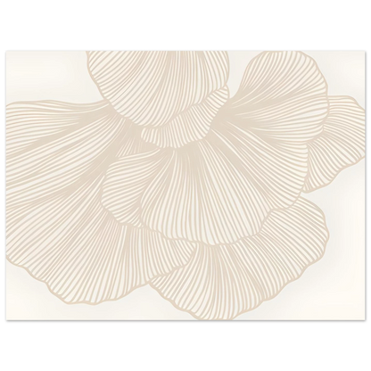 Flower Lines - Poster - Arthena