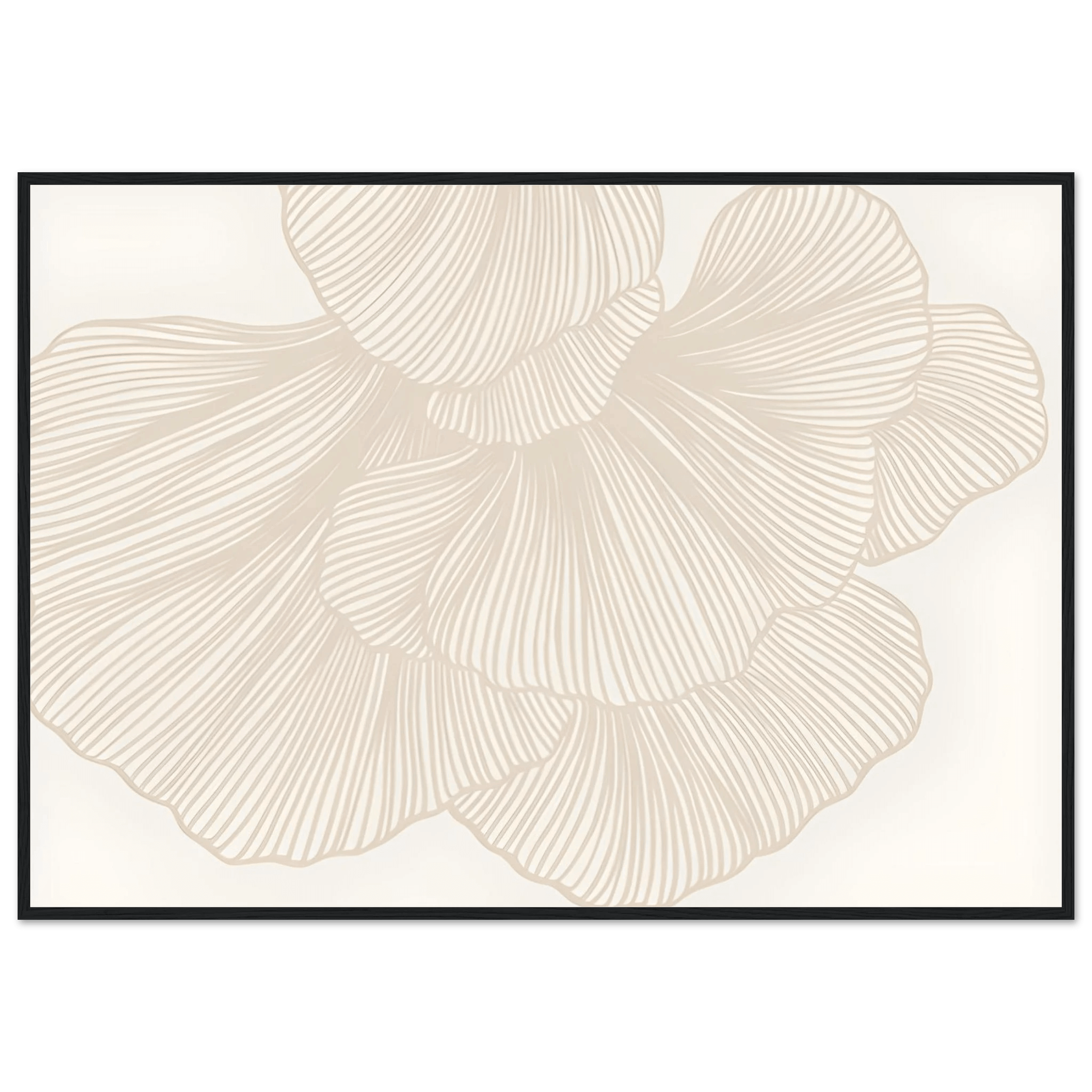 Flower Lines - Poster - Arthena
