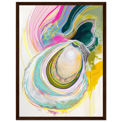 Colorful Oyster - Poster - Arthena