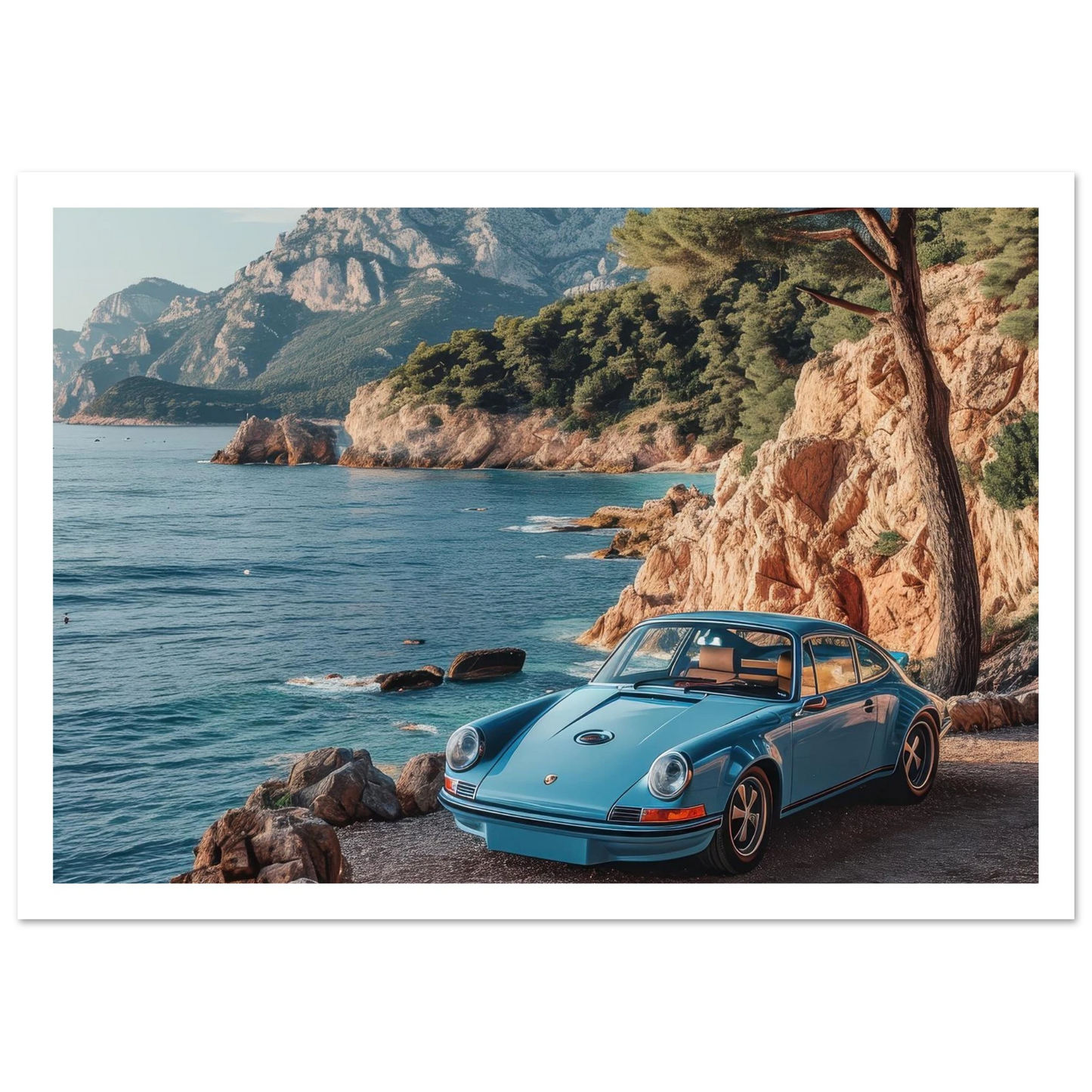 Car Tour of the Amalfi Coast - Poster - Arthena