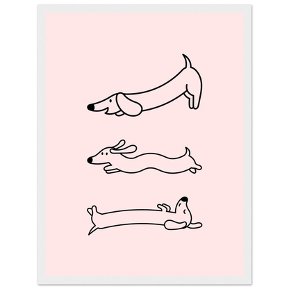 Happy Wienerdog - Poster - Arthena