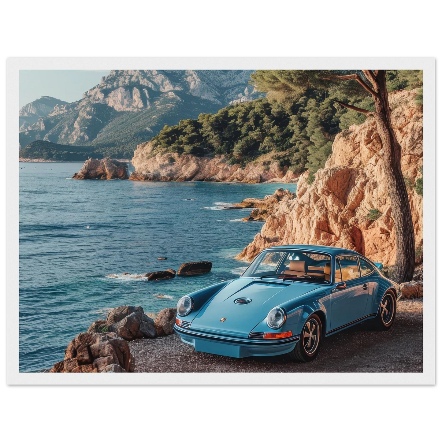 Car Tour of the Amalfi Coast - Poster - Arthena