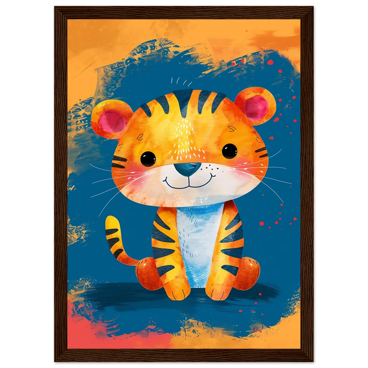 Baby Tiger - Poster - Arthena