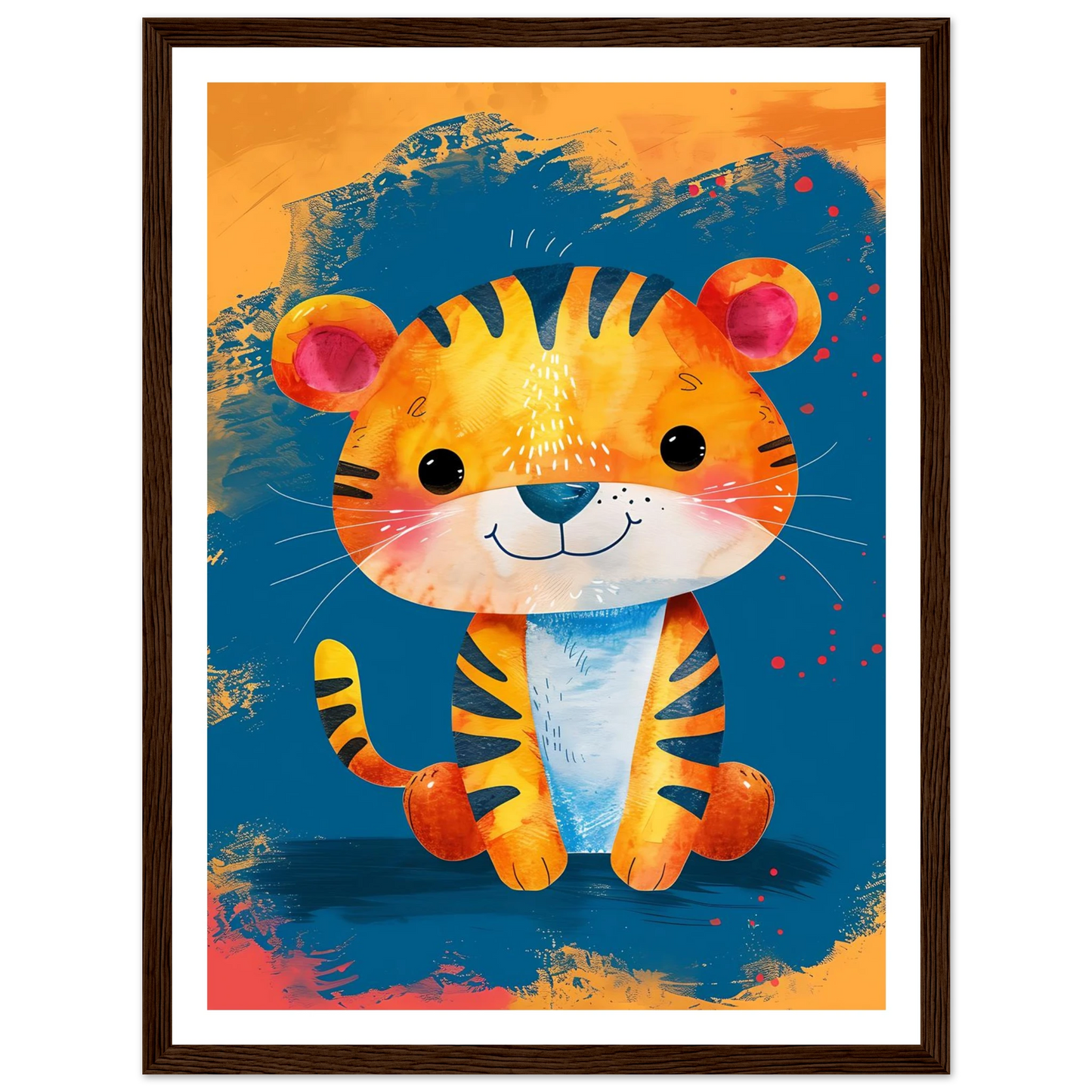 Baby Tiger - Poster - Arthena