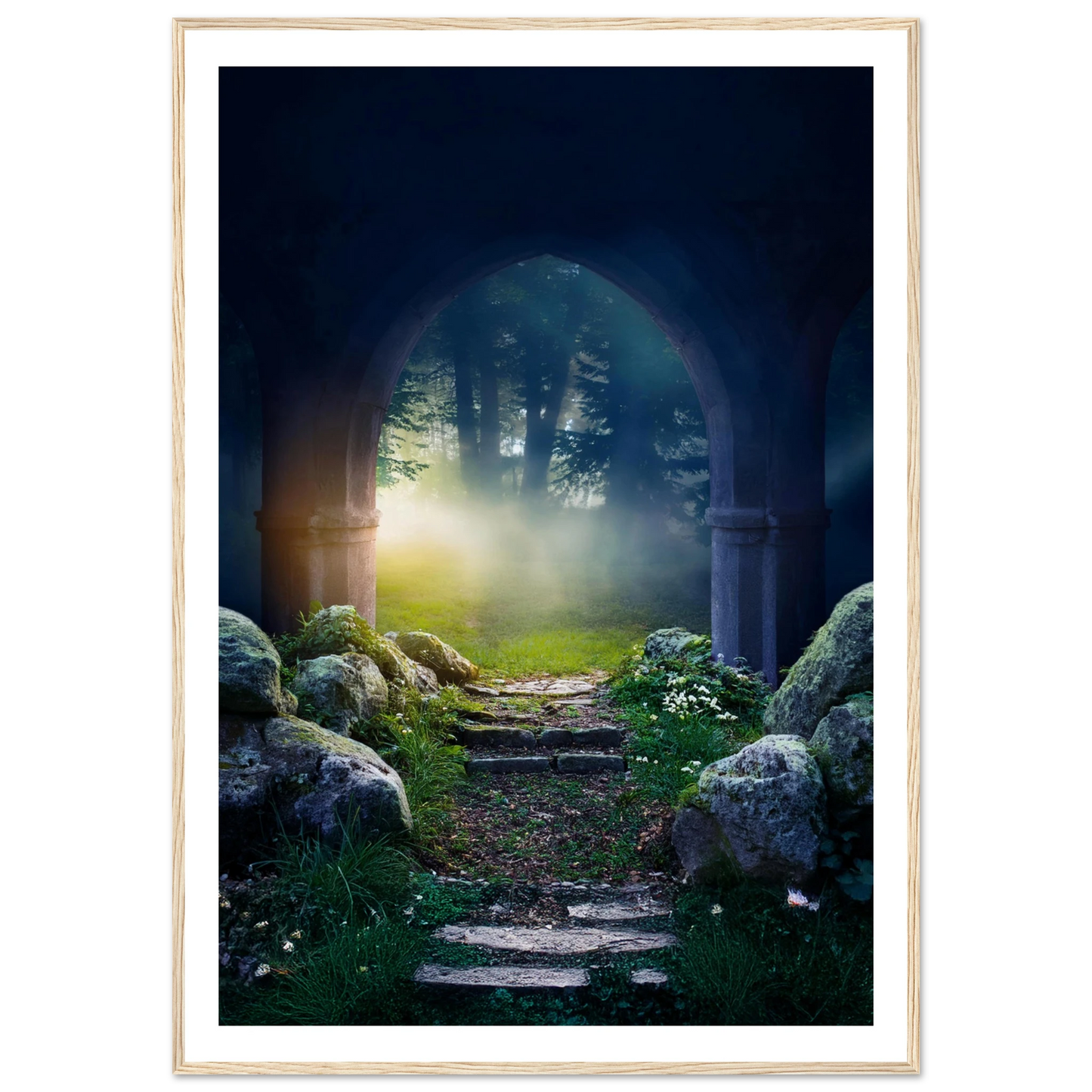 Portal to Tranquility - Poster - Arthena