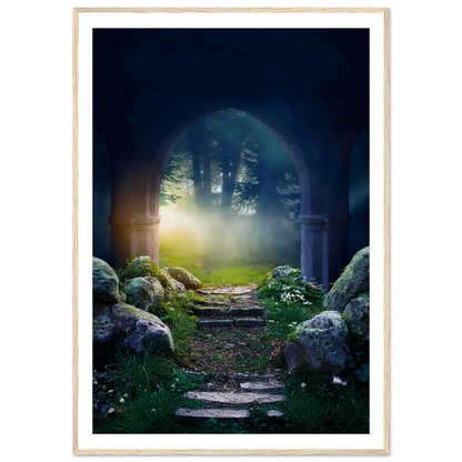 Portal to Tranquility - Poster - Arthena