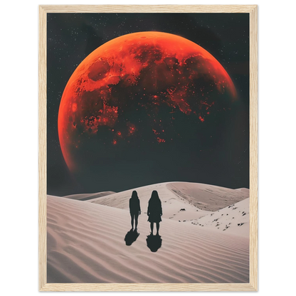 Two Gazes Towards the Unknown - Poster - Arthena