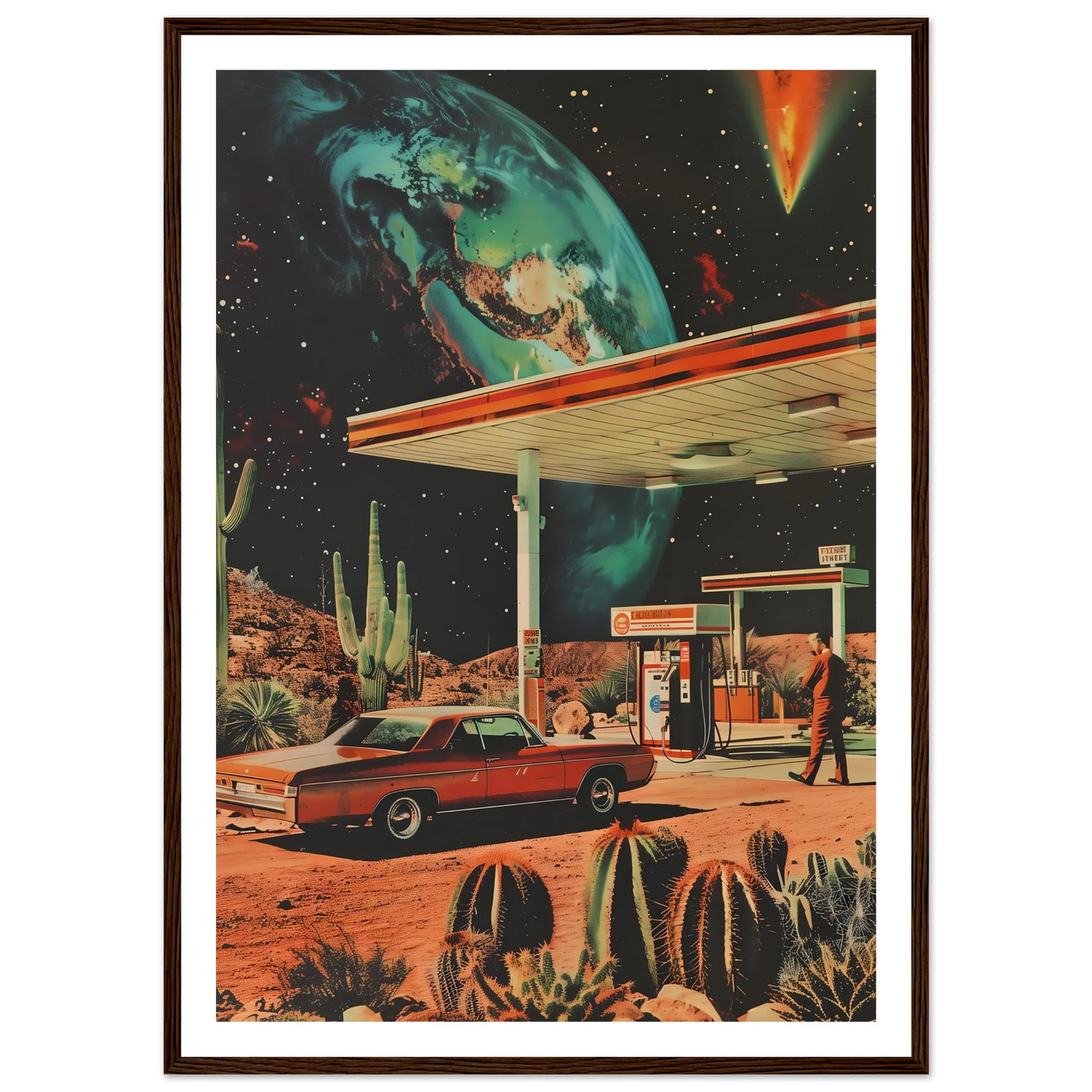 Interstellar Pit Stop - Poster - Arthena