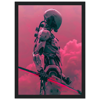 Battle Droid in the Rosy Mist - Poster - Arthena