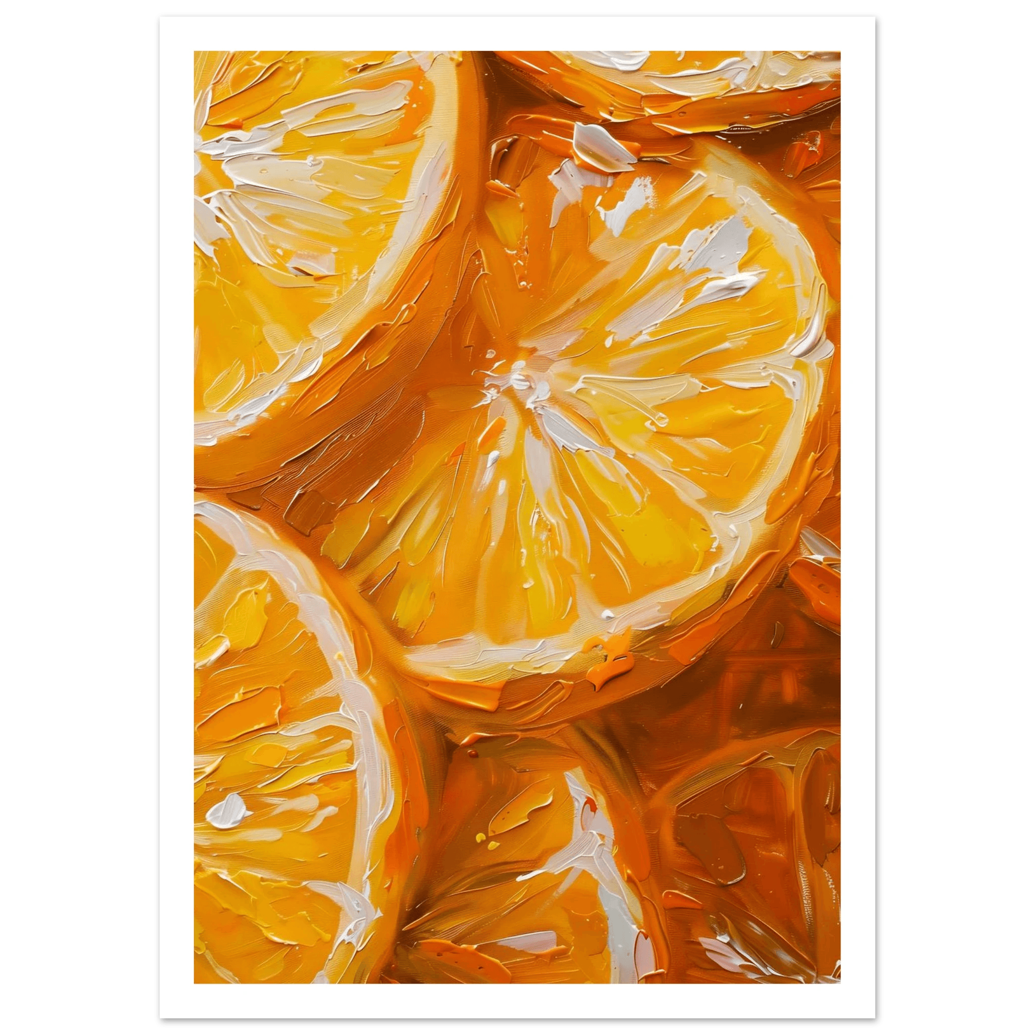 Slices of Orange - Poster - Arthena