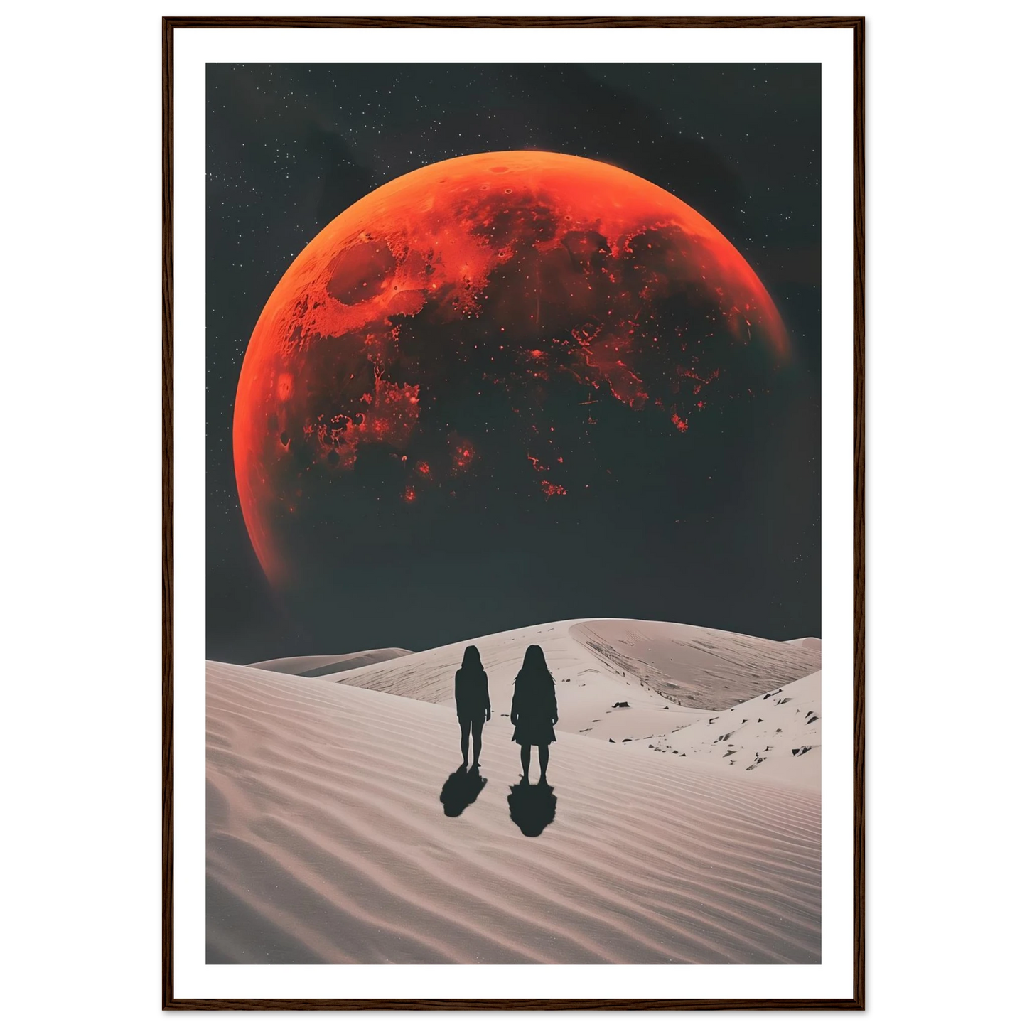 Two Gazes Towards the Unknown - Poster - Arthena