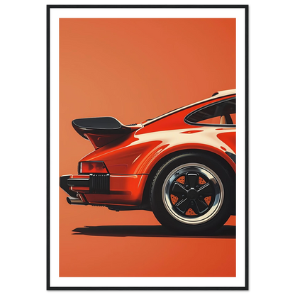 Retro Car - Poster - Arthena