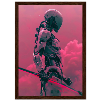 Battle Droid in the Rosy Mist - Poster - Arthena