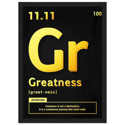 Greatness - Poster - Arthena