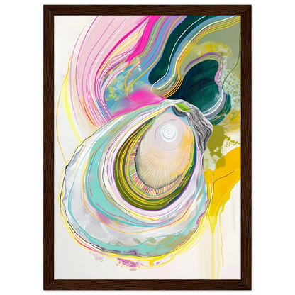 Colorful Oyster - Poster - Arthena